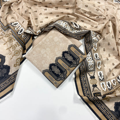 Narmin By Narkins Printed Khaddar 3PC