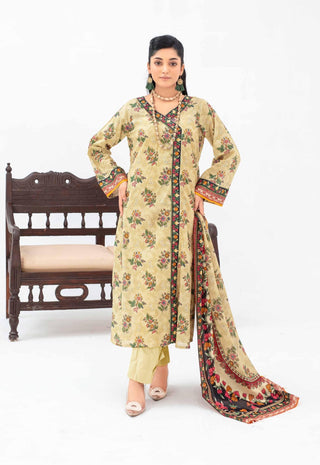 Mahi Digital Printed Lawn 3-PC