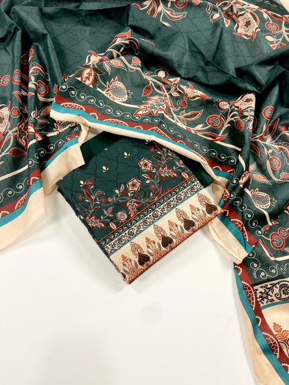 Narmin By Narkins Printed Khaddar 3PC
