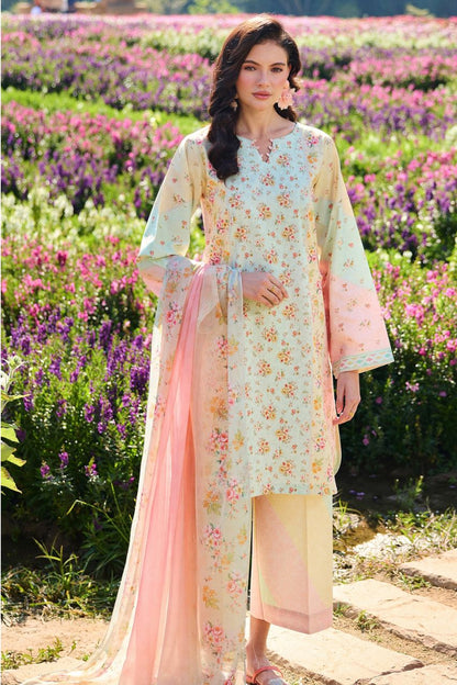 Farasha Digital Printed Lawn 3PC