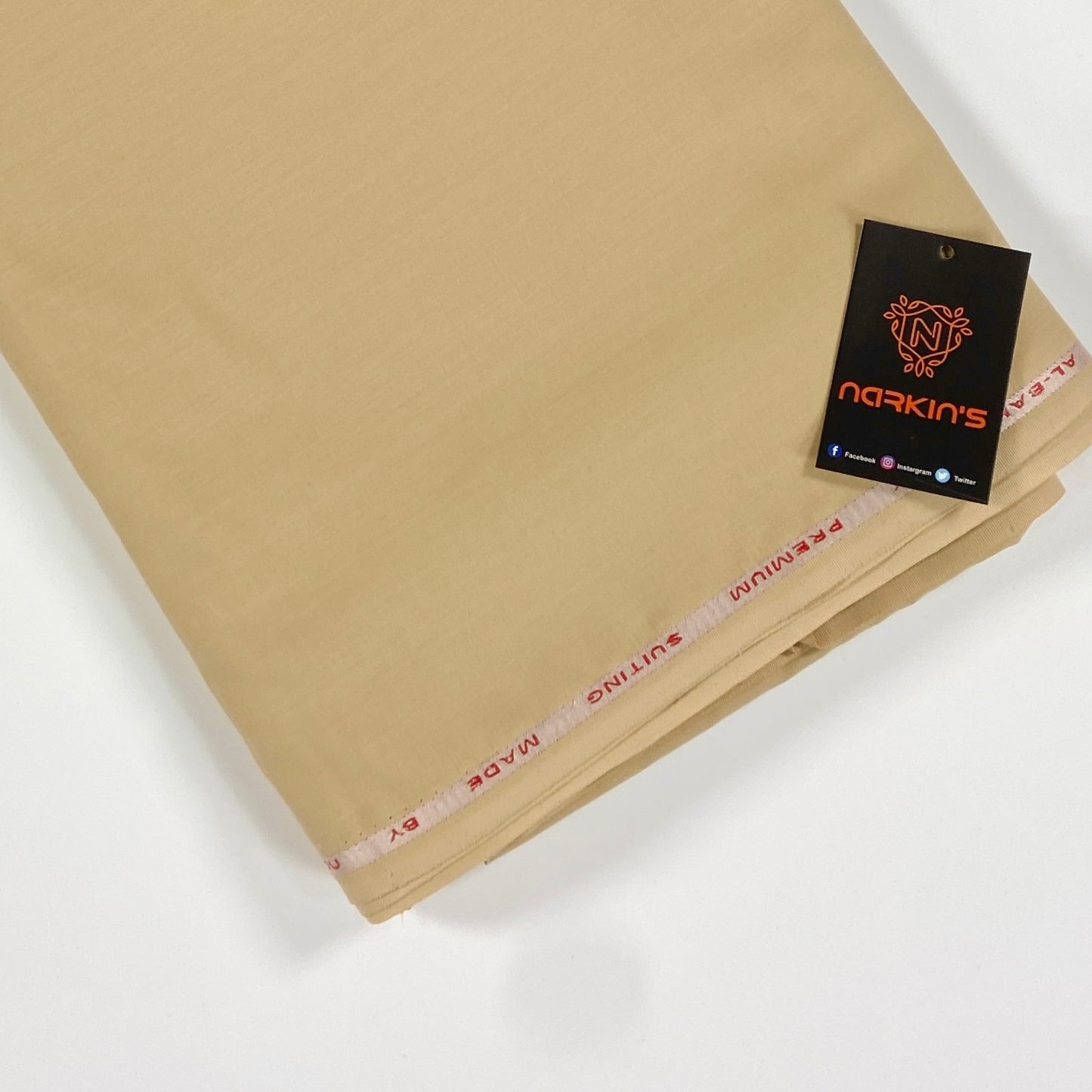 Narkins Men’s Summer Wash&Wear Suit – Unstitched