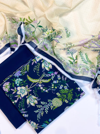 Rijja By Murashe Digital Printed Lawn 3PC