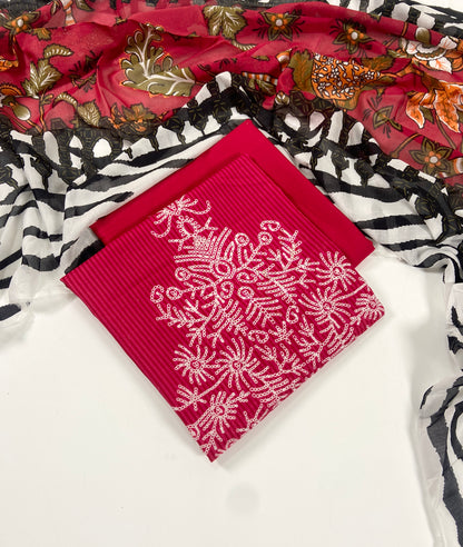 Lime Light Printed Lawn 3PC