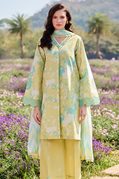 Farasha Digital Printed Lawn 3PC