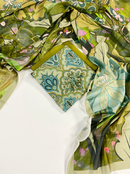 Edenrobe Digital Printed Lawn 3PC