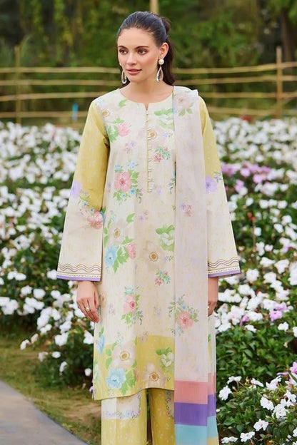 Farasha Digital Printed Lawn 3PC