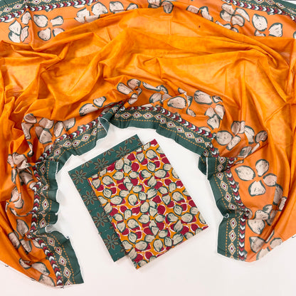 Anaya Noor Digital Printed Lawn With Voil Dupatta 3PC