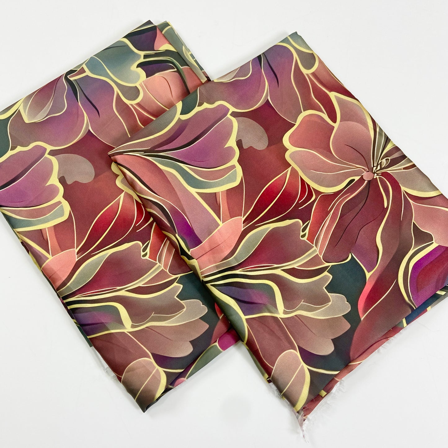 Maria B Printed Silk 2-PC