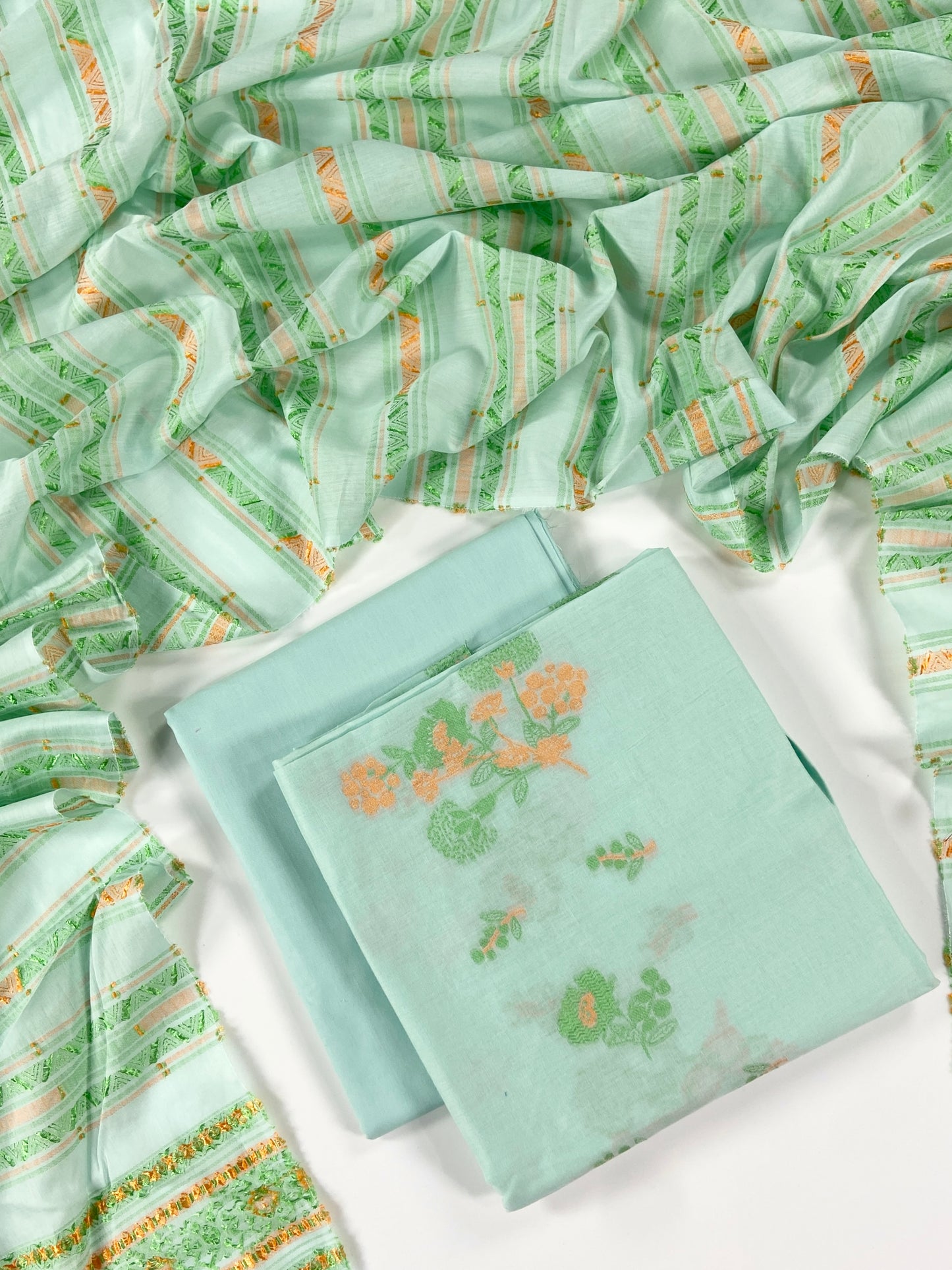 Sapphire Premium Jacqaurd Lawn 3PC