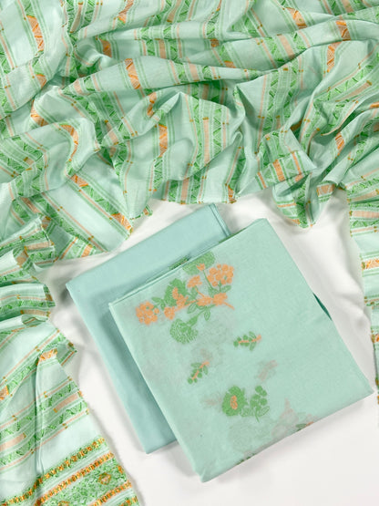Sapphire Premium Jacqaurd Lawn 3PC