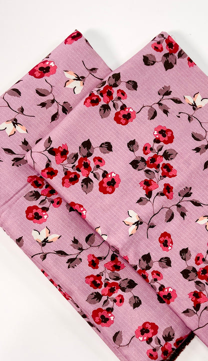 Anaya Noor Printed Bana Dora Slub Linen 2PC