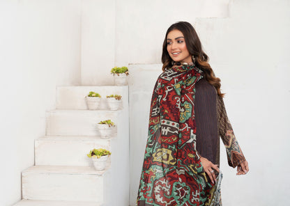 Safa Noor By Nigar Print Lawn 3-PC