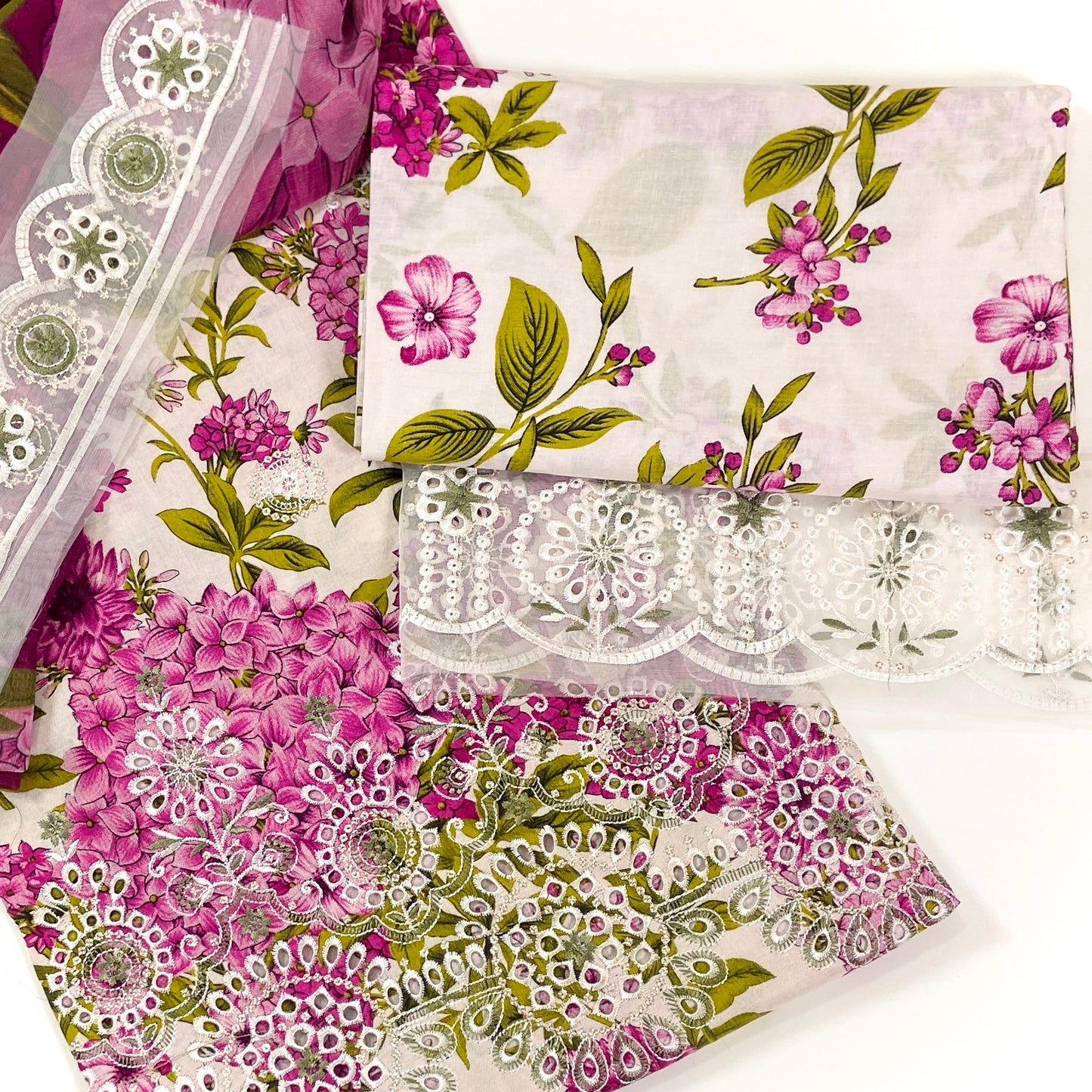Maria B Emb Luxury Lawn 3PC