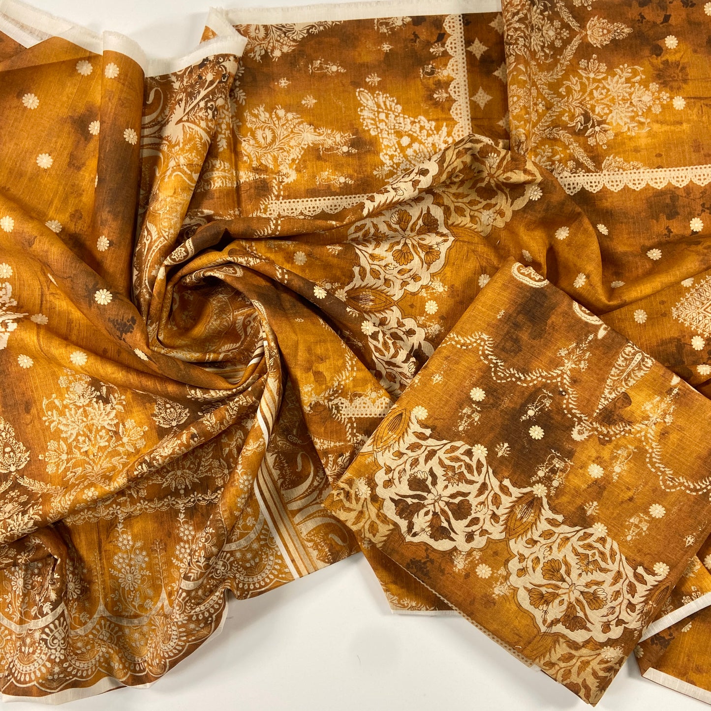 Nishat Digital Printed Khaddar Shirt-1PC