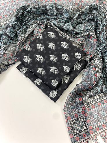 Bin Saeed Digital Printed Lawn 3PC