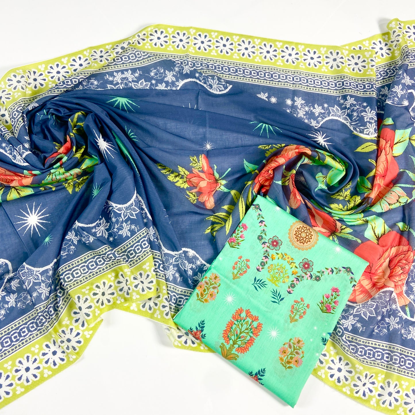 Edenrobe Digital Printed Lawn-2PC