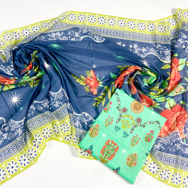 Edenrobe Digital Printed Lawn-2PC