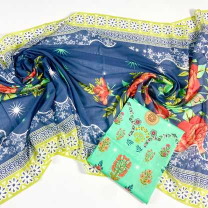 Edenrobe Digital Printed Lawn-2PC