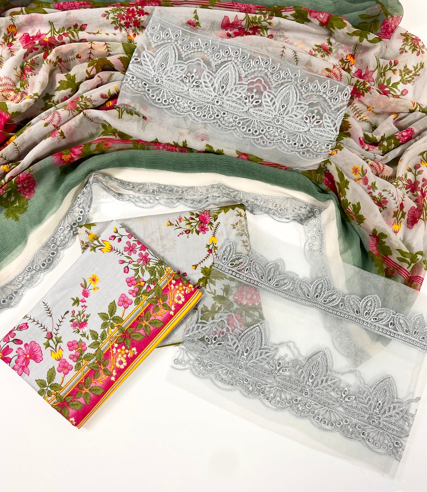 Maria B Emb Luxury Lawn 3PC