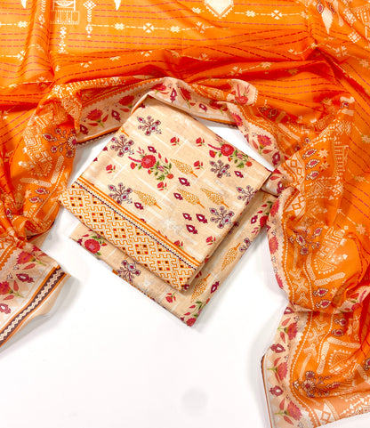 Bin Saeed Digital Printed Lawn 3PC