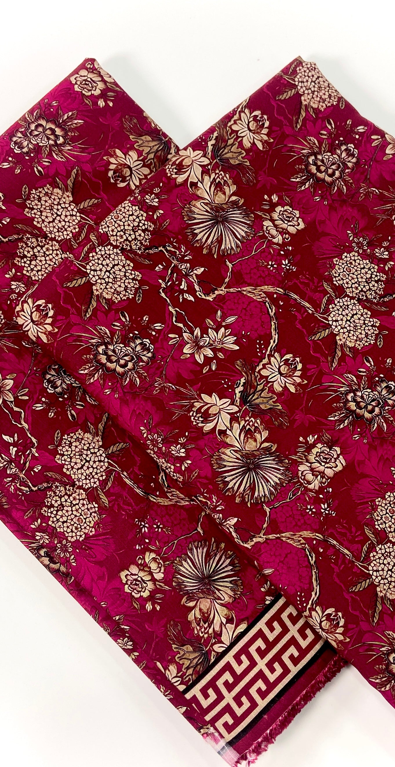 Anaya Noor Printed Bana Dora Slub Linen 2PC