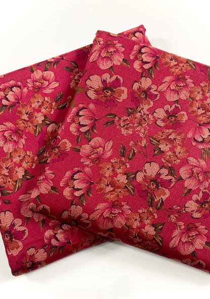 Anaya Noor Printed Dhanak Marina 2PC
