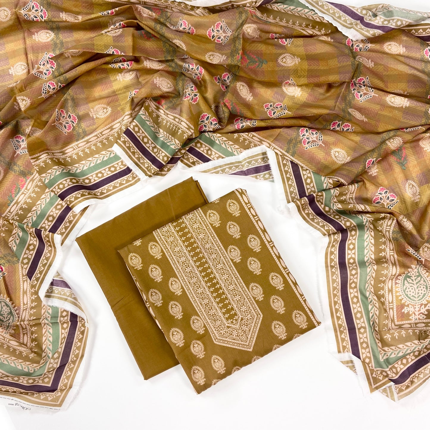 Belleza Digital Printed Lawn 3PC