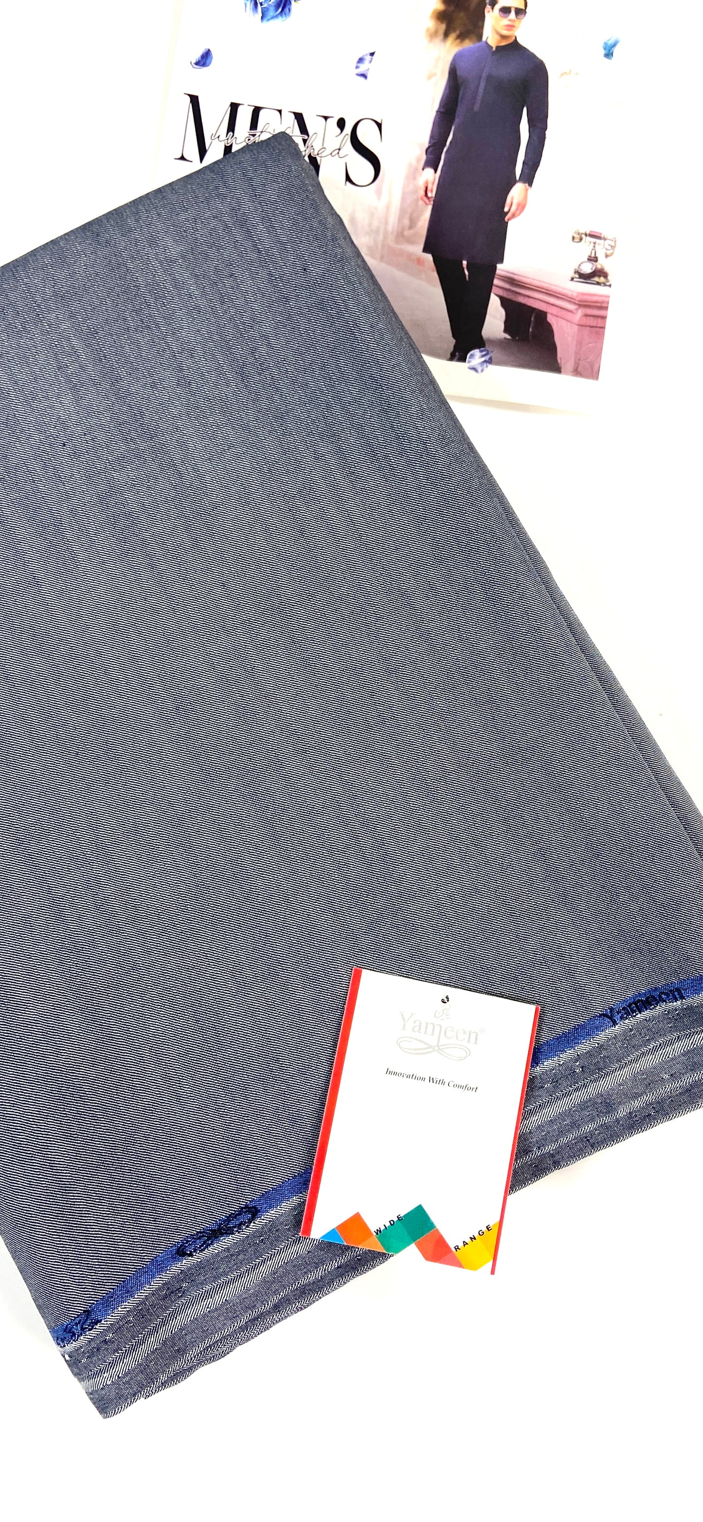 Impose by Yameen Men’s Winter Unstitched Suit – Premium Fabric