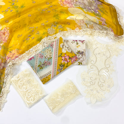 Maria B Emb Luxury Lawn-3PC