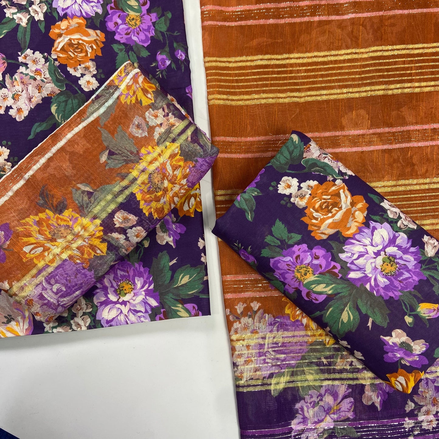 Baroque All Over Printed Lawn 3-PC