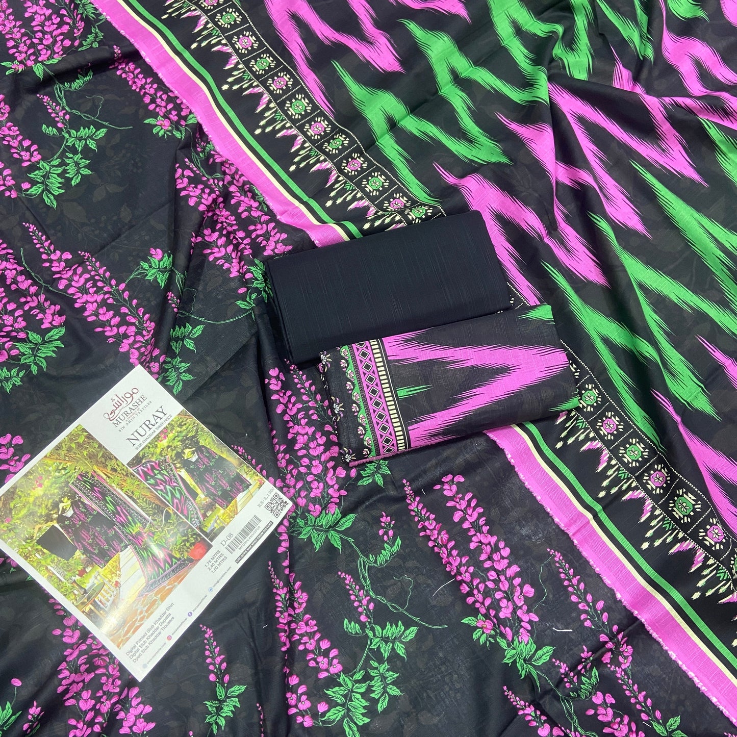 Nuray By Murashe Slub Khaddar 3PC
