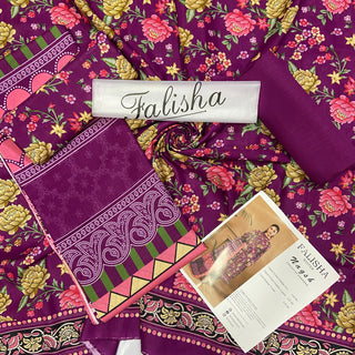 Falisha Naqsh Printed Khaddar-3PC