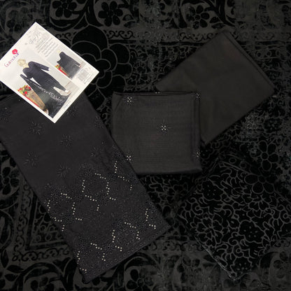 Gulmohar By Anaya Noor Embroidered Slub Wool 3-PC