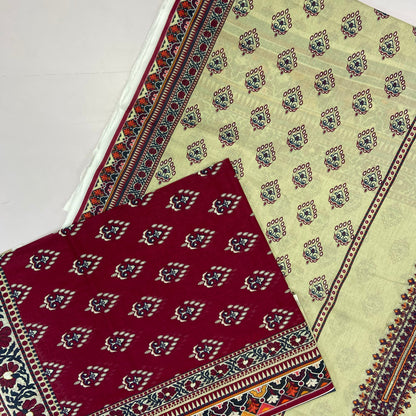Gull-e-Noor By Anaya Noor Prints & Emb Patch Lawn 3-PC