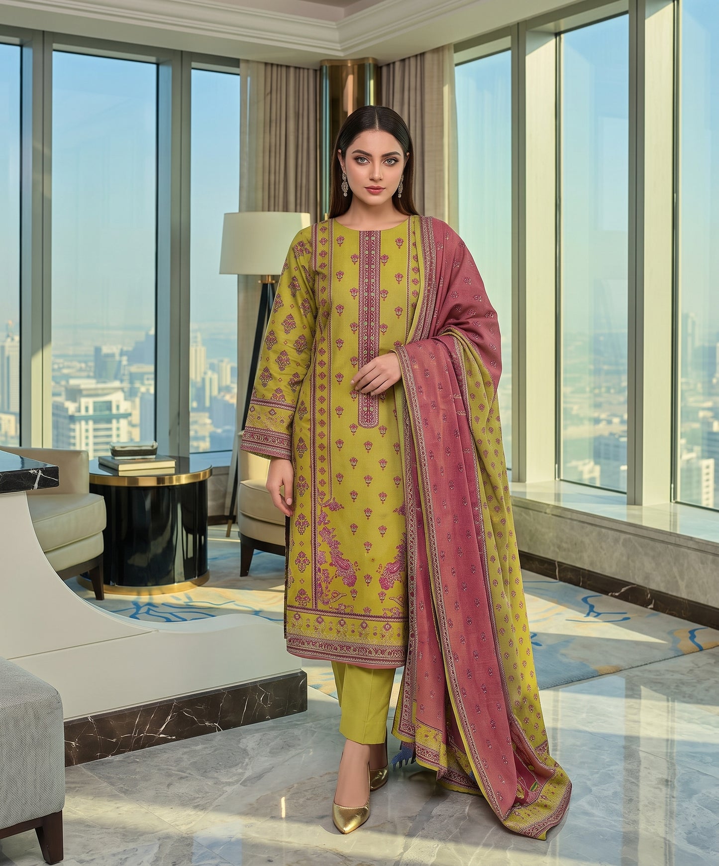 Bareeza Summer Digital Printed Lawn 3PC