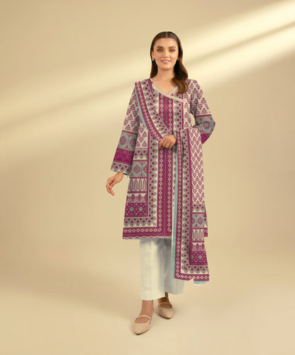 Nishat Digital Printed Linen 3PC