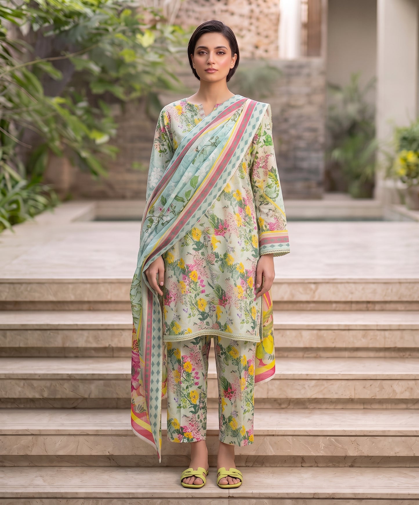 Elaf Premium Digital Printed Lawn 3PC