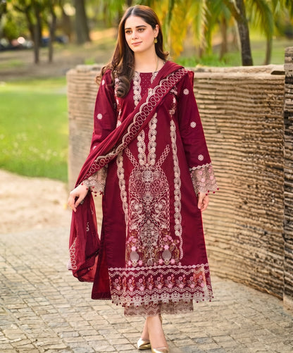 Libaas Emb Dhanak 3PC