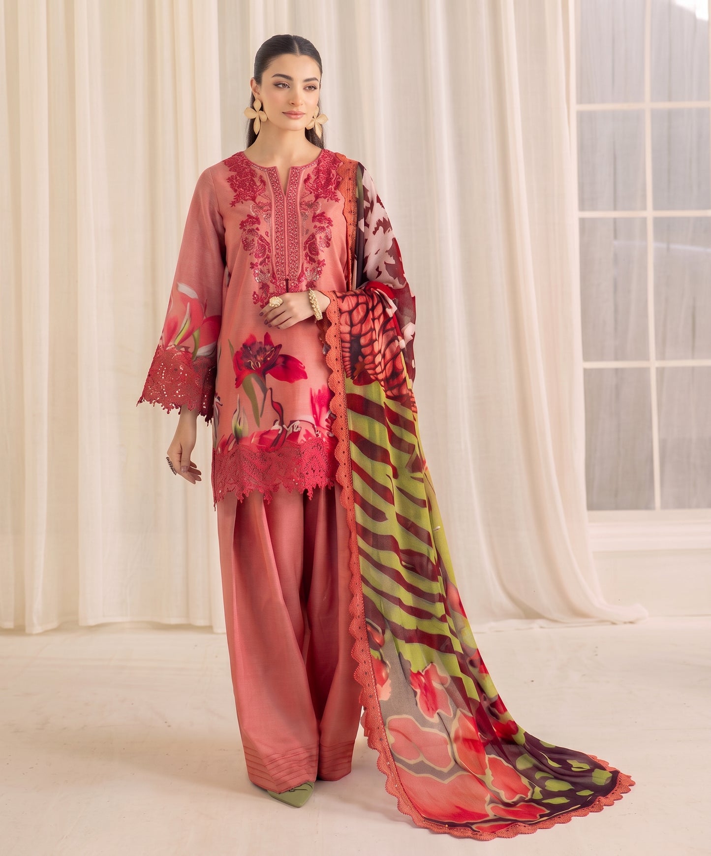 Zyrah By Naqsh Digital Printed Filament Viscose 3PC