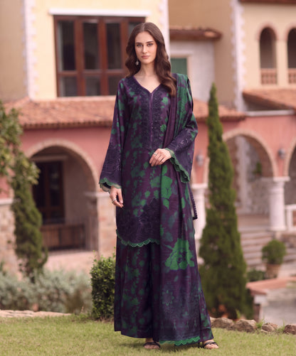 Mohagni Printed & Emb Khaddar 3PC