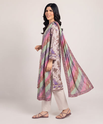 Alkaram Digital Printed Khaddar 3PC