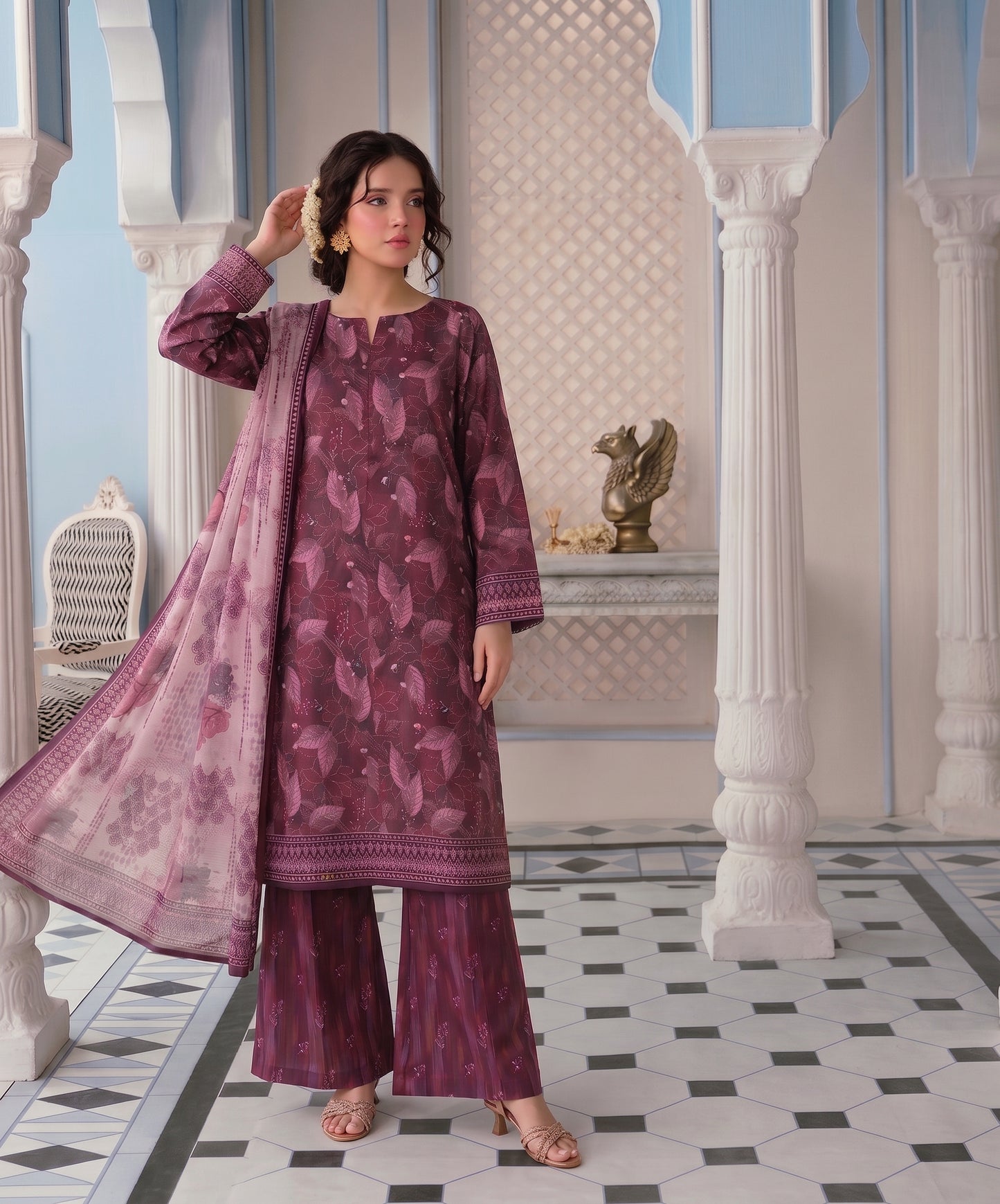 Safina Winter 2026 Digital Printed Viscose 3PC