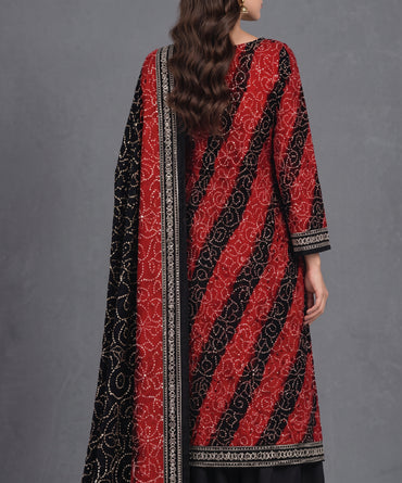 Bareeze Digital Printed Khaddar 3PC
