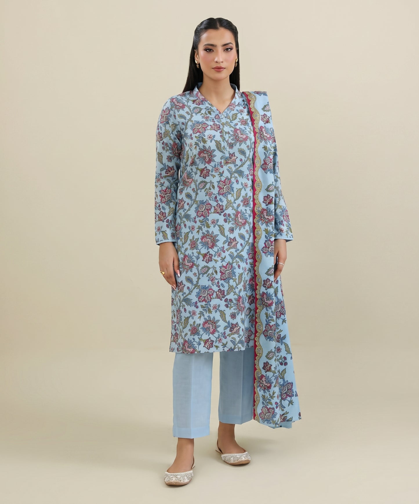 Kayseria Digital Printed Lawn 3PC