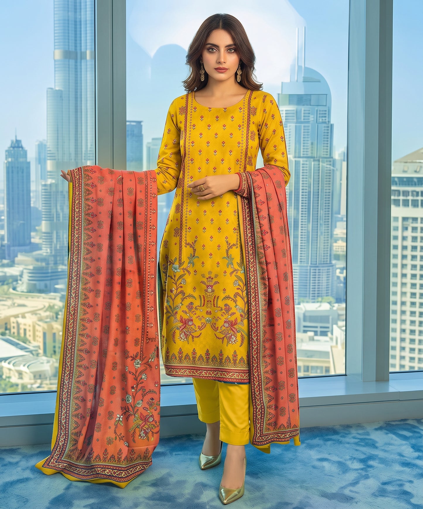 Bareeza Summer Digital Printed Lawn 3PC