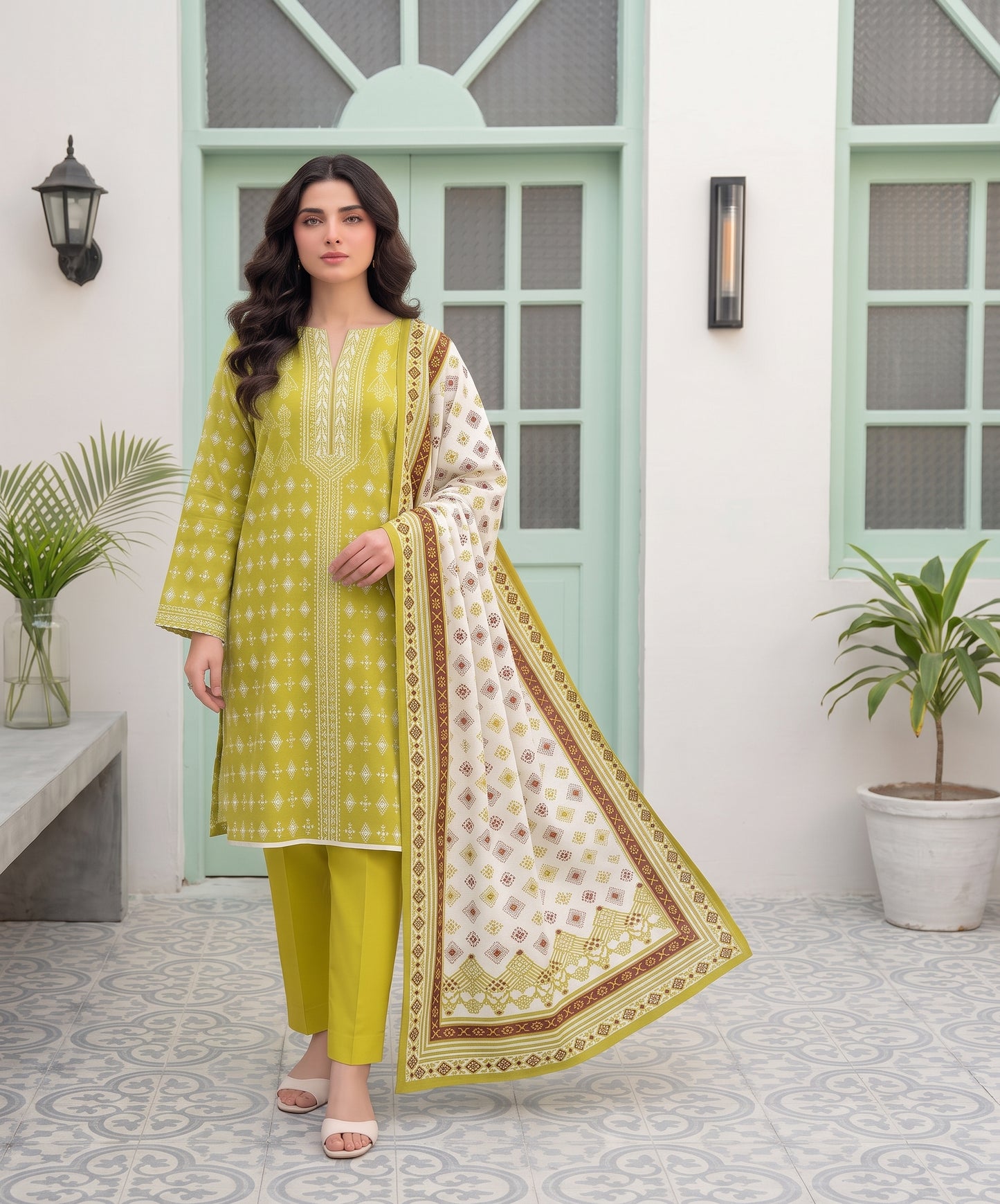 Nisha Designer Digital Printed Lawn 3PC