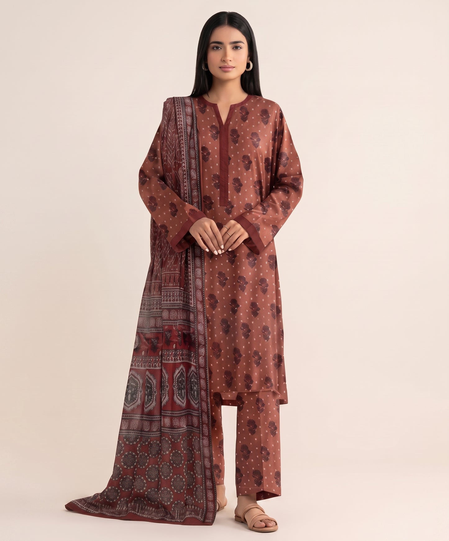 Kayseria Digital Printed Lawn 3PC