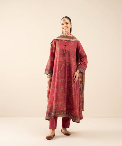 Nishat Digital Printed Linen 3PC