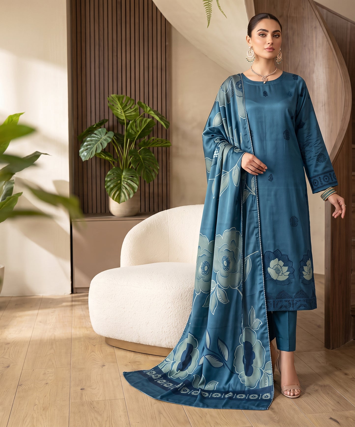 Cross Stitch Premium Printed Viscose 3PC