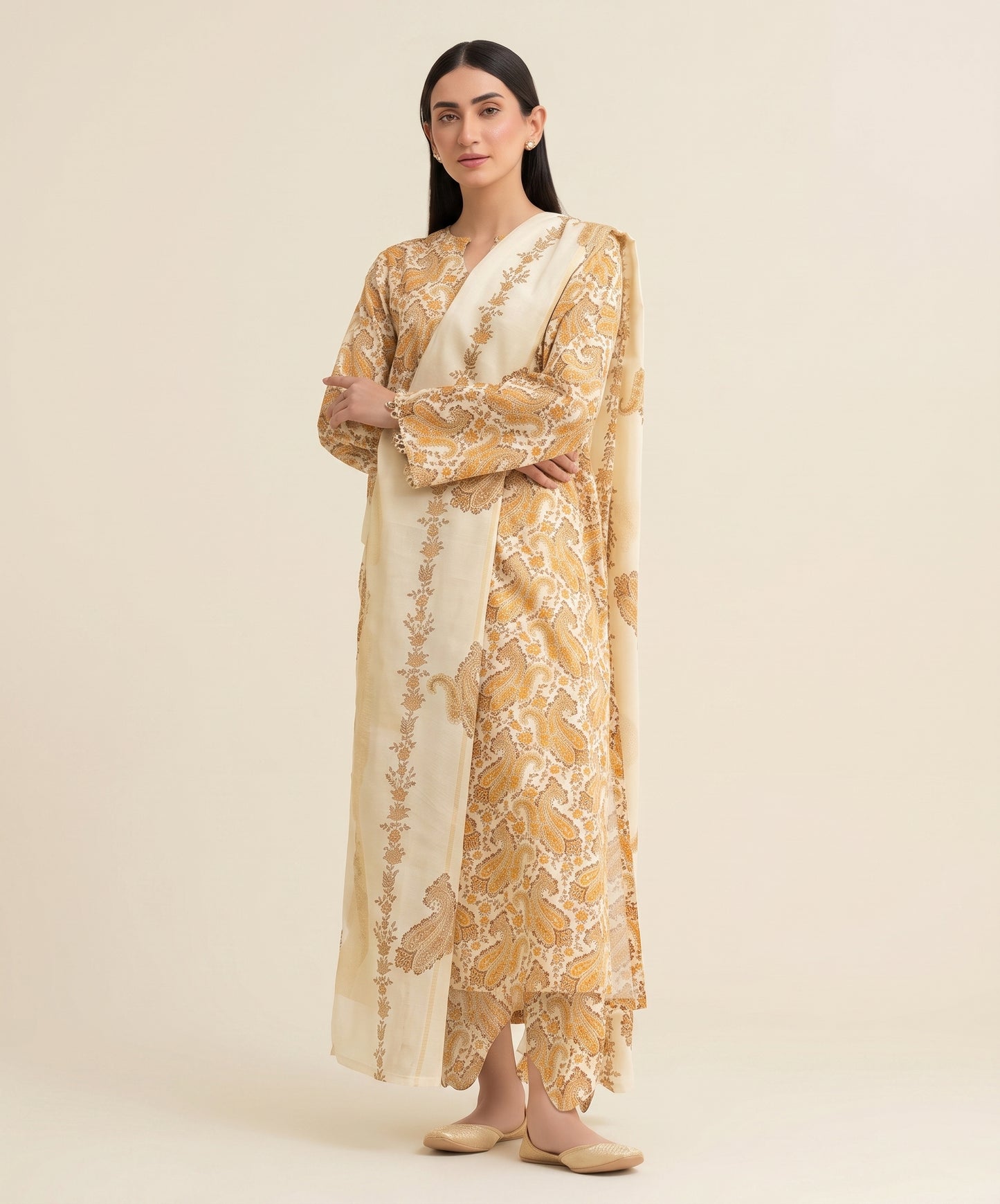 Kayseria Digital Printed Lawn 3PC